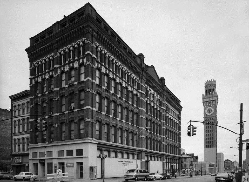Historic Abell Building, Baltimore. One of the thousands of historic structures rehabilitated with the federal tax credit.